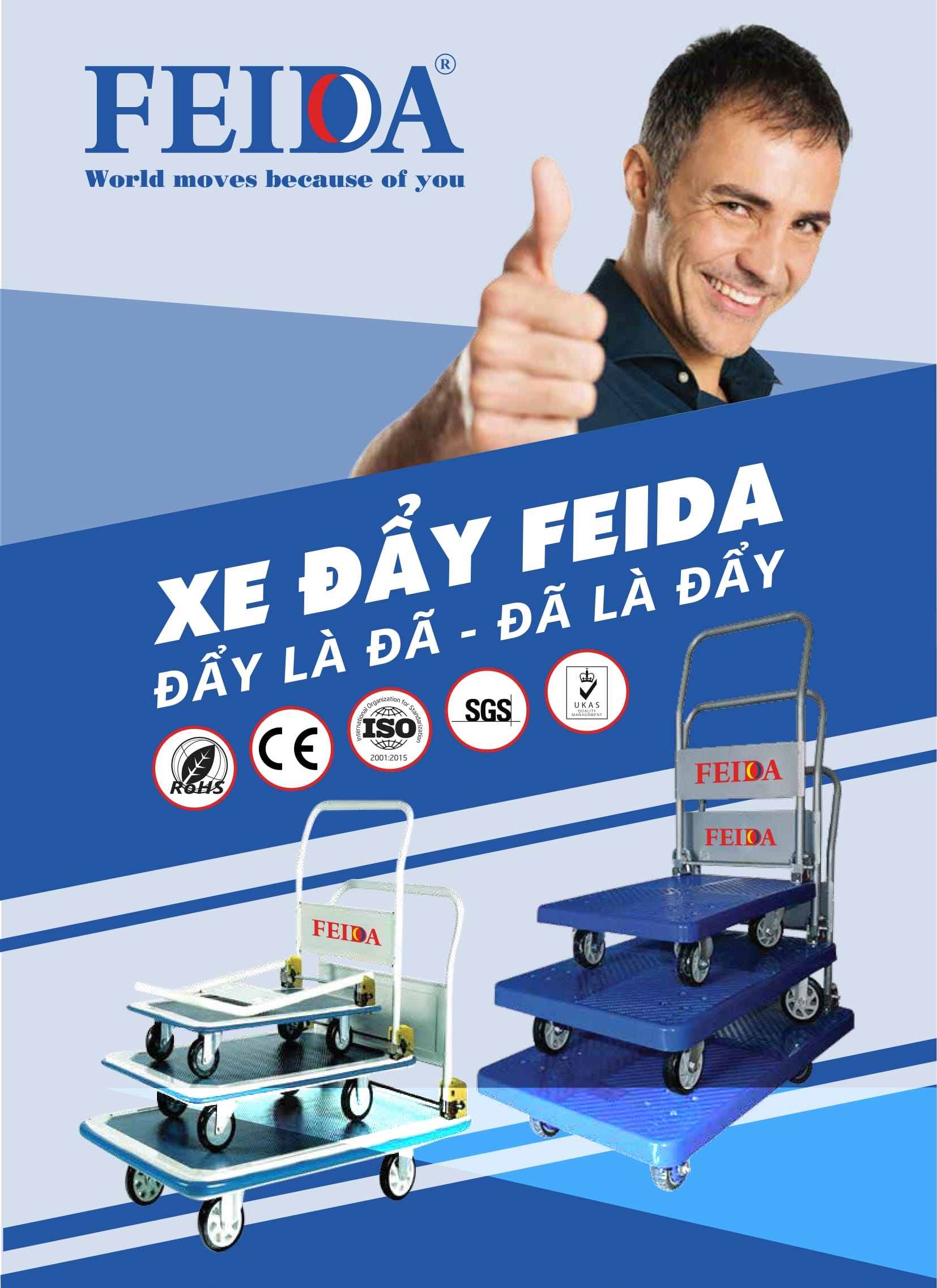 10 lý do nên mua xe đẩy hàng tại xedayhang.net.vn